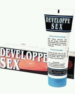 Crème développe sexe